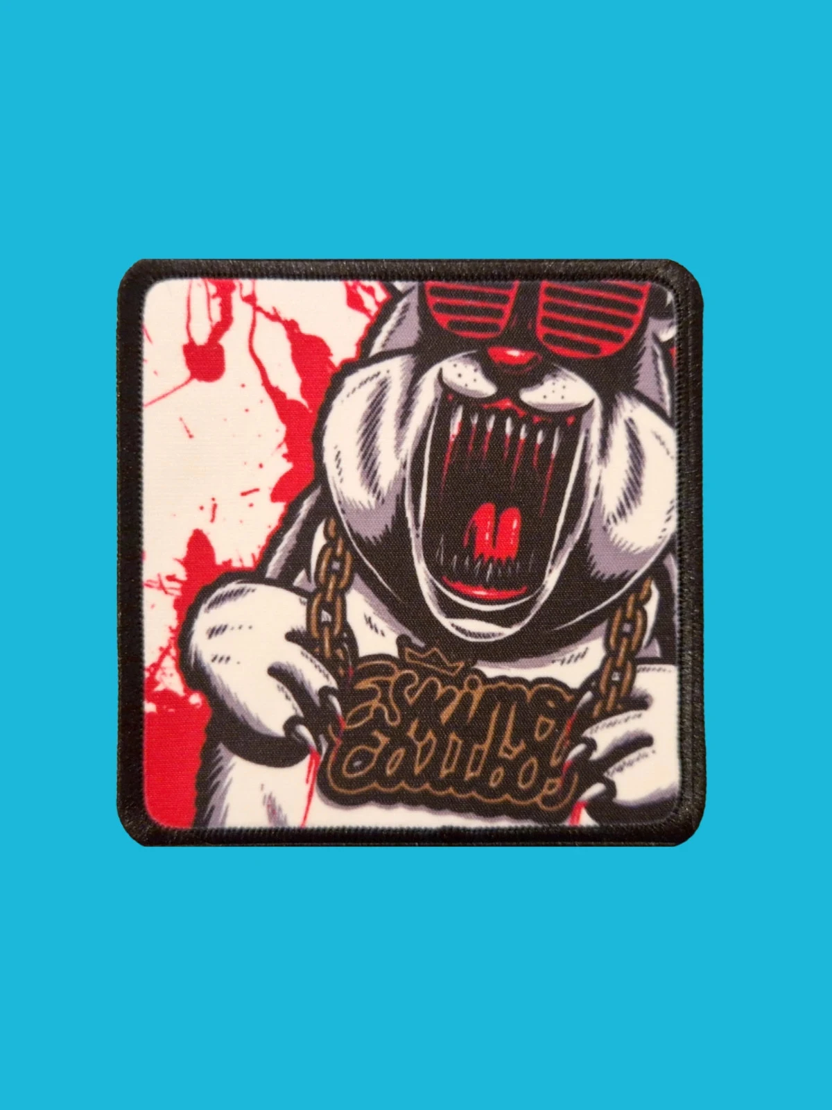 Patch Electric Callboy - Eskimo Callboy - Album éponyme - Imprimé - Carré de 7,5 x 7,5 centimètres